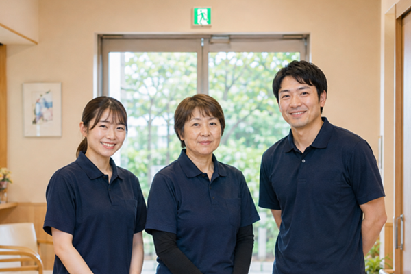 介護職員の集合写真その1