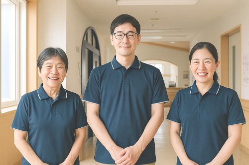 介護職員の集合写真その2